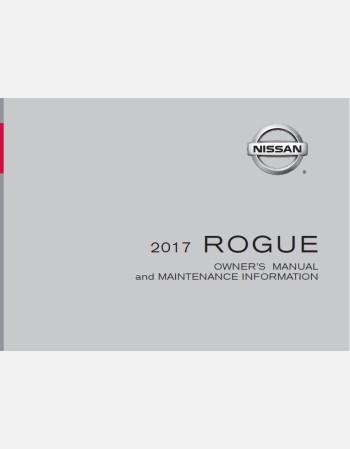 nissan rogue 2017 owners manual